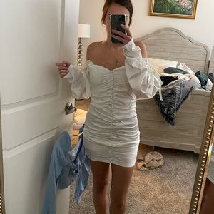 White going out dress